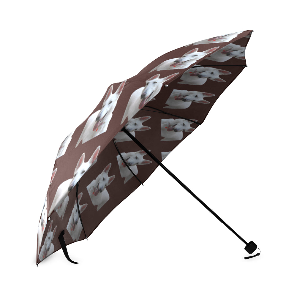 German Shepherd White Umbrella