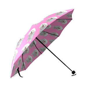 Bichon Umbrella - Pink