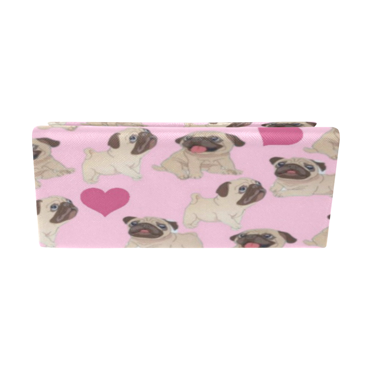 Pug Glasses/Sunglasses Case - Hearts