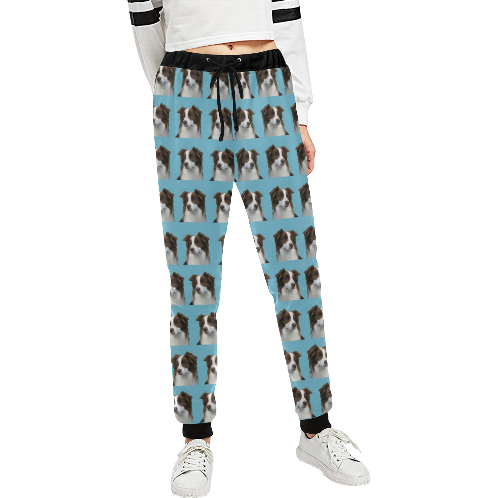 Border Collie Pants - Chocolate &amp; White