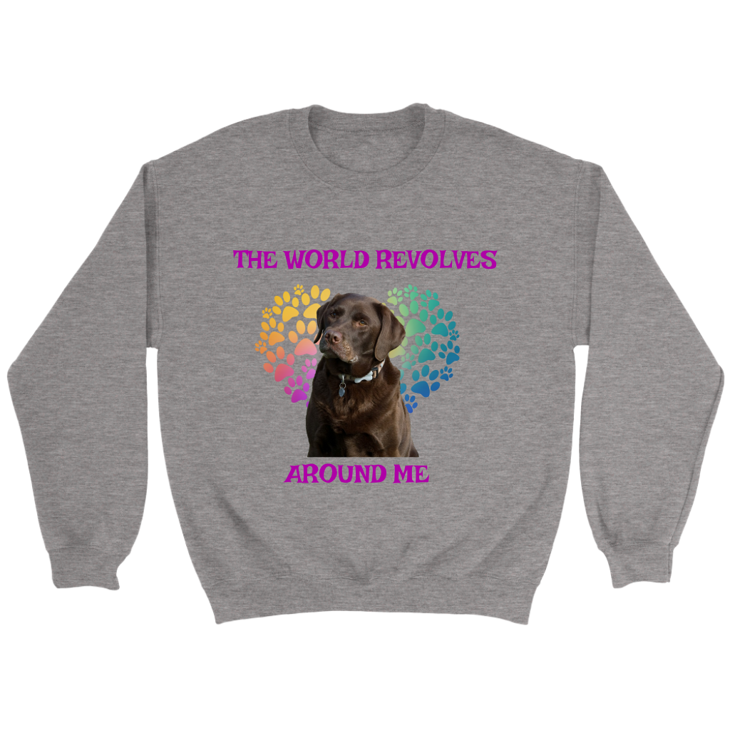Chocolate Labrador World Shirt/Sweatshirt