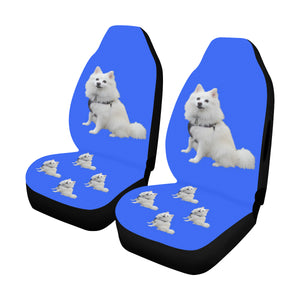 American Eskimo Car Seat Covers (Set of 2) - Airbag Compatible