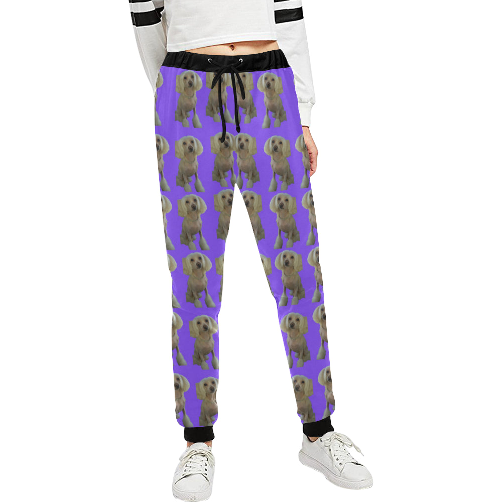 Chinese Crested Pants - Purple