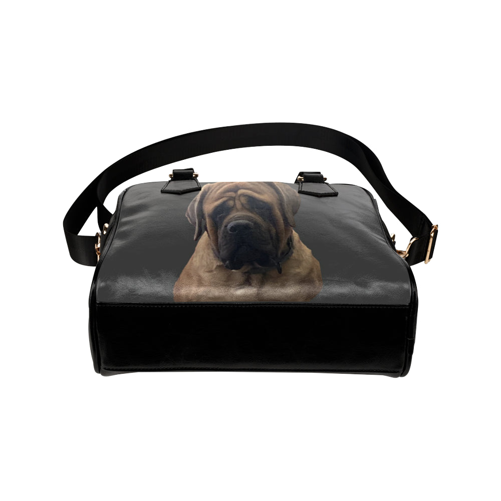 English Mastiff Shoulder Bag - Grey