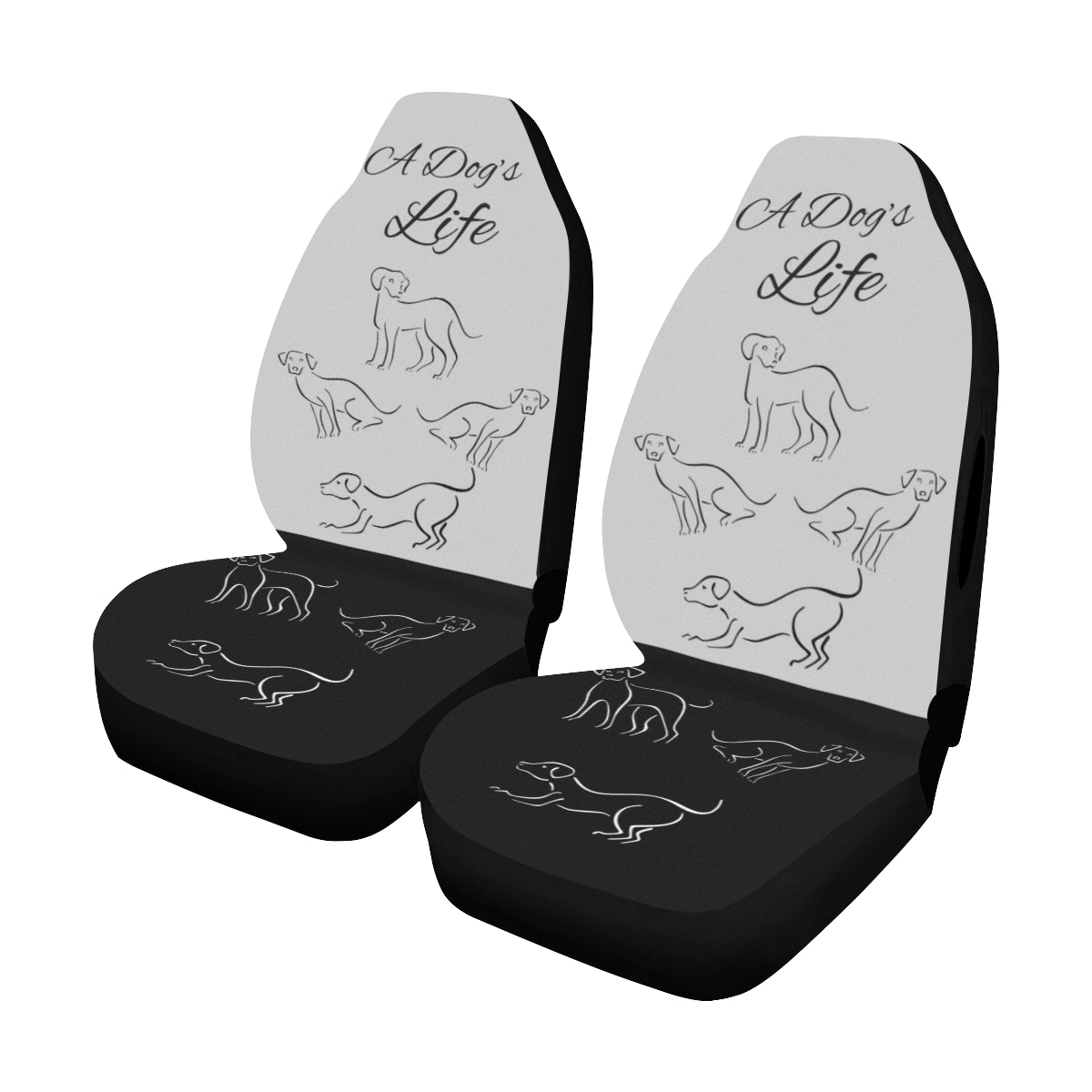 A Dog's Life Car Seat Covers (Set of 2) - 2