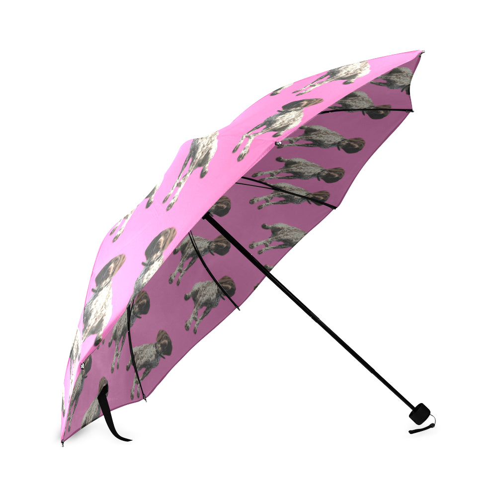 German Short Haired Pointer Umbrella - Pink