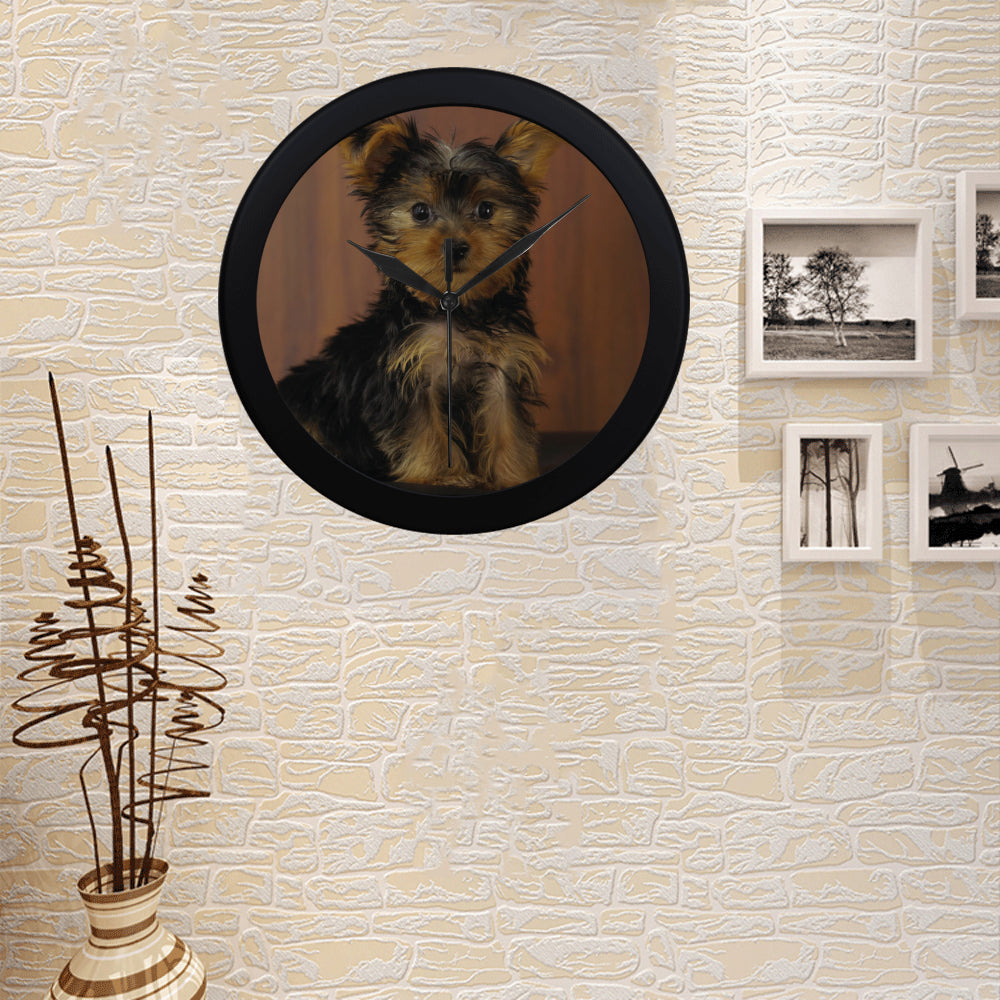 Yorkshire Terrier Clock