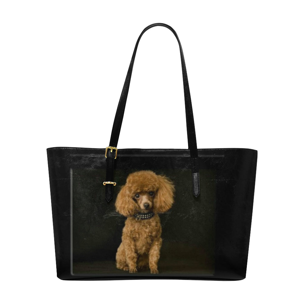 Toy Brown Poodle Tote Bag