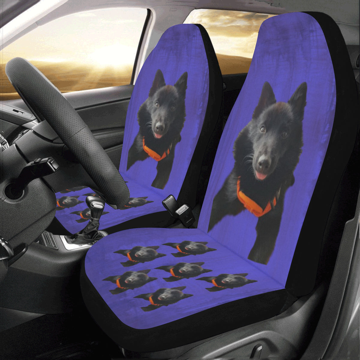 Schipperke Car Seat Covers (Set of 2)