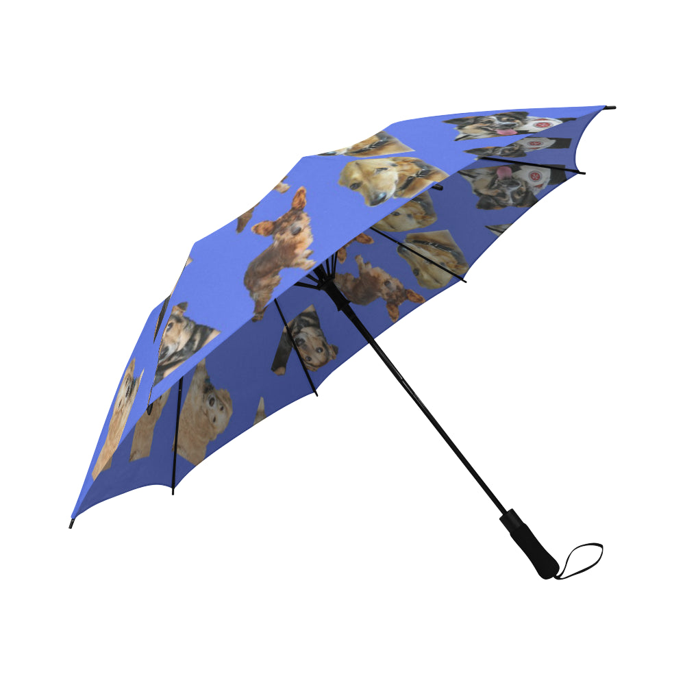 Rescue Dogs Umbrella - Auto Open