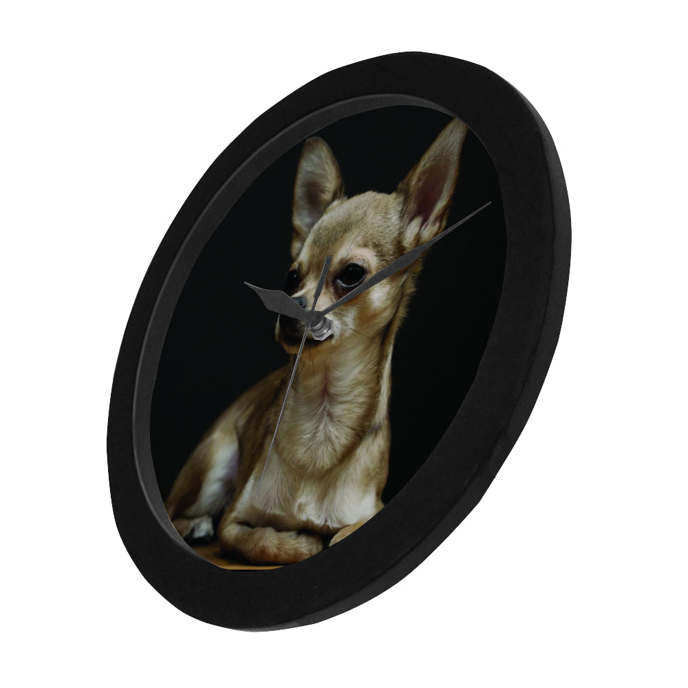 Chihuahua Clock