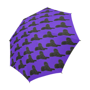 Black Labradoodle Umbrella