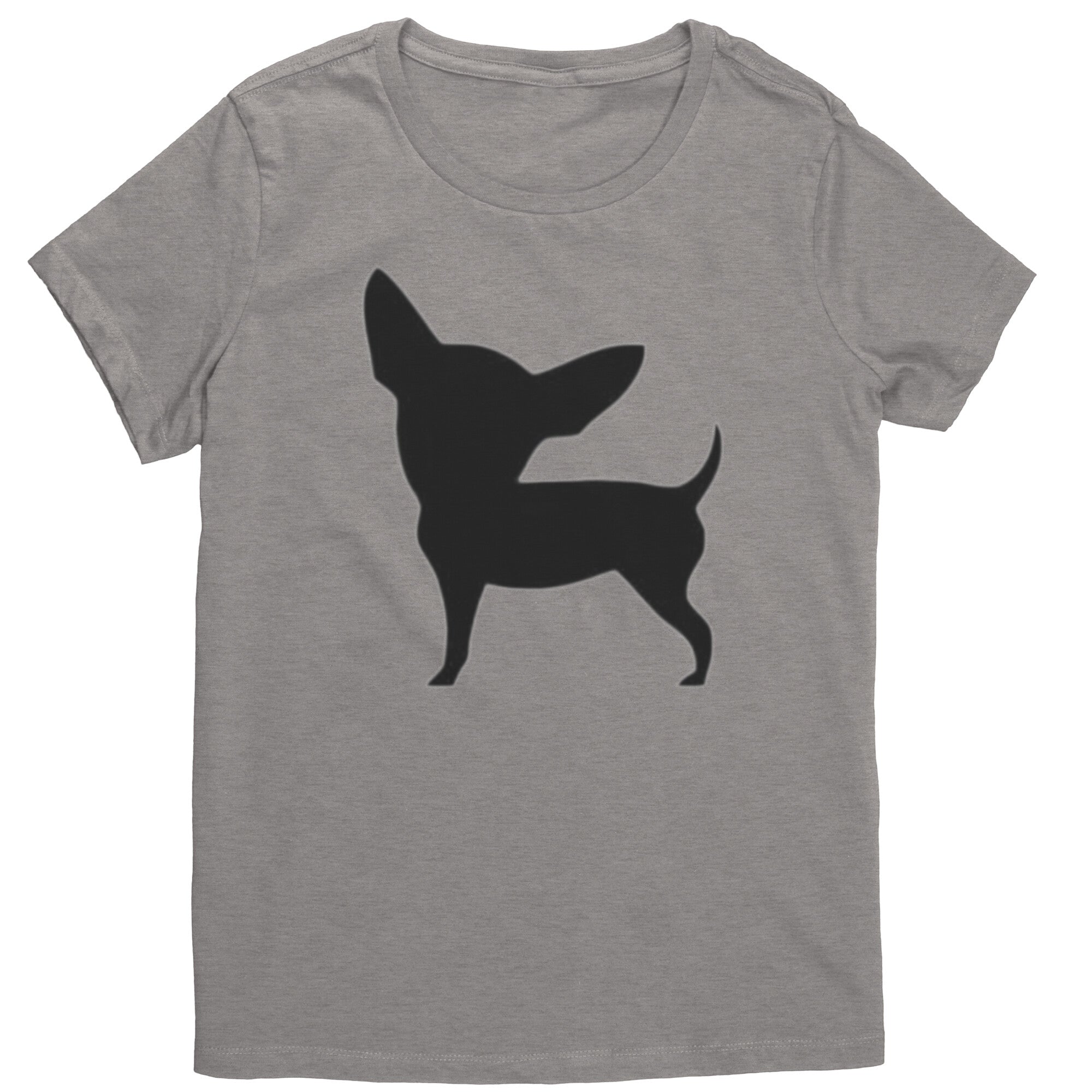 Chihuahua Shadow Shirt - Grey TL