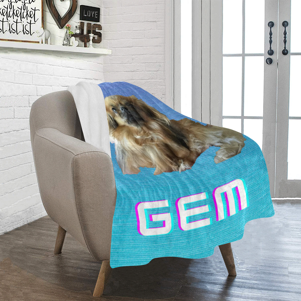 Tibetan Spaniel Blanket - XSmall