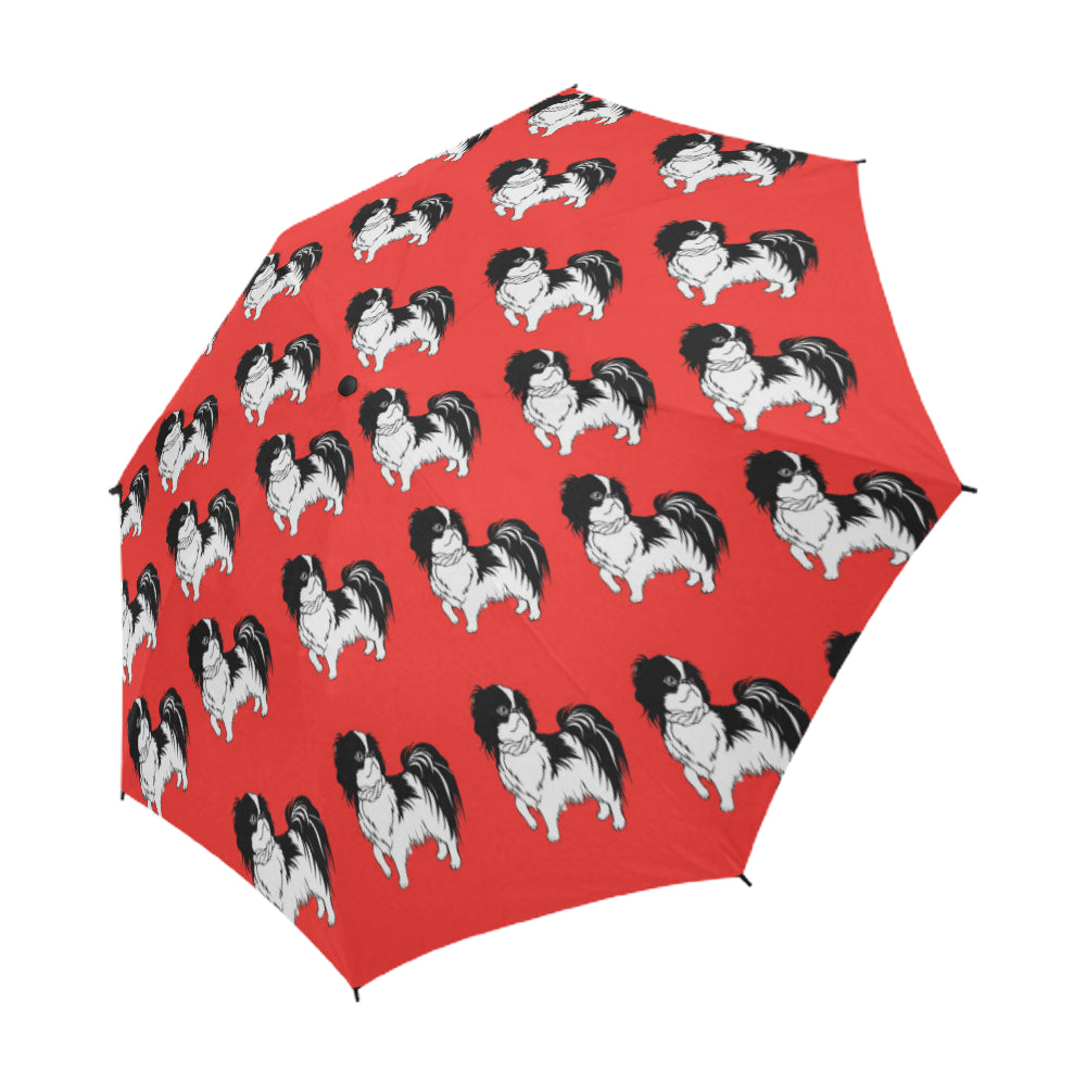 Japanese Chin Umbrella - Red