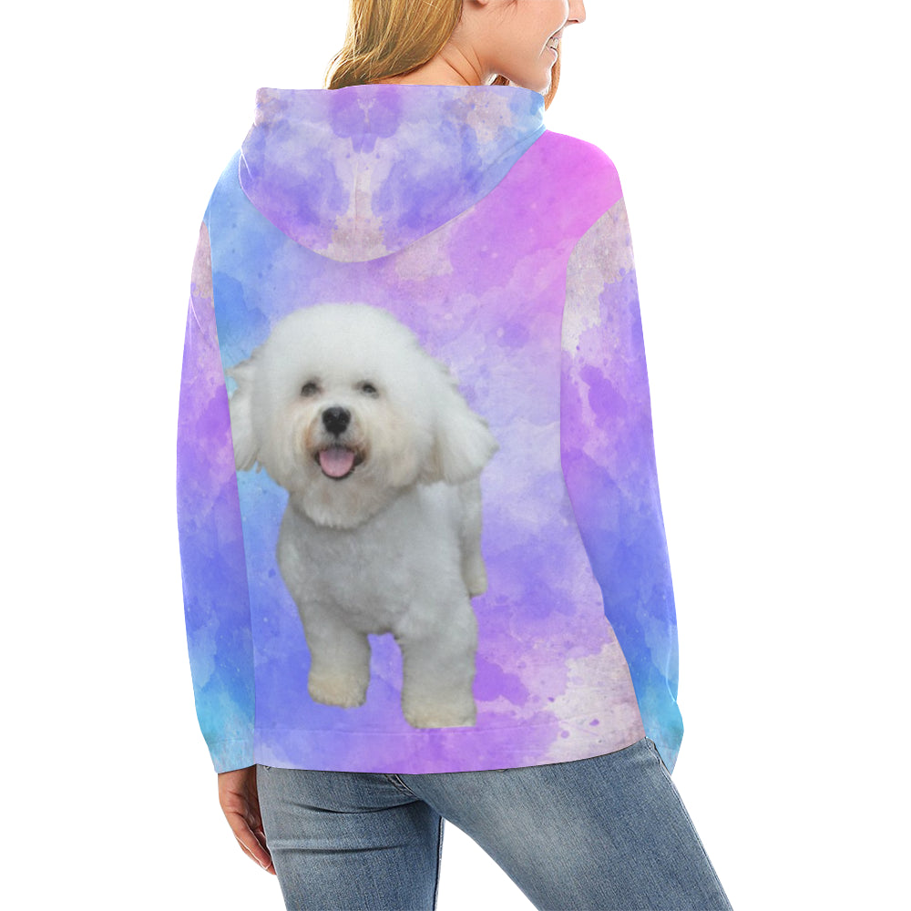 Bichon Hoodie - Pastel