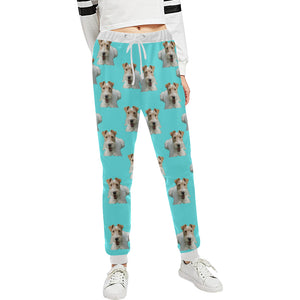 Wire Fox Terrier Pants - Turquoise