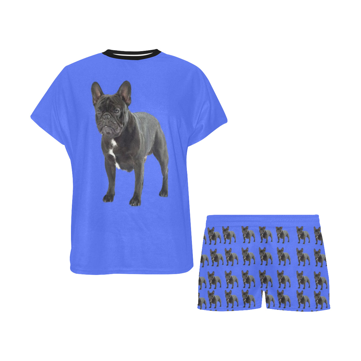 2 Piece French Bulldog PJ Set