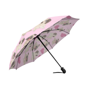 Pug Heart Automatic Umbrella