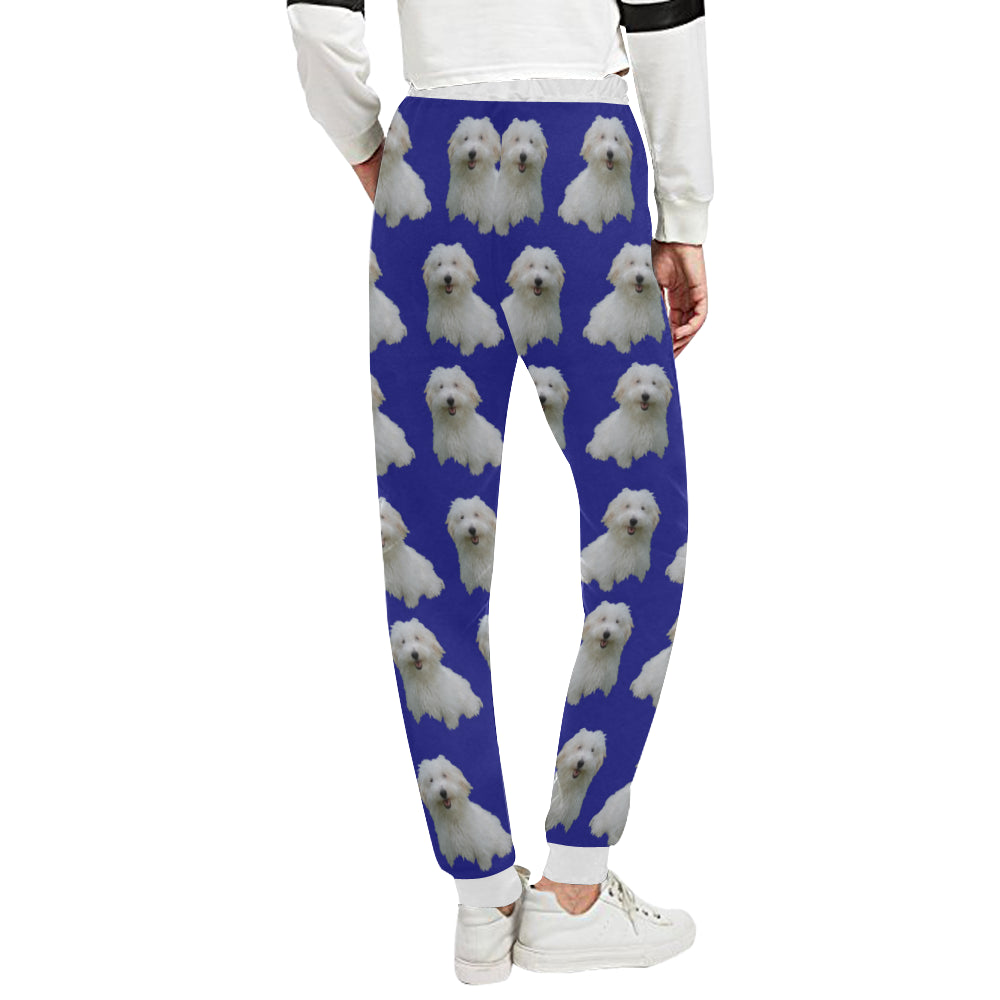 Coton de Tulear Pants - Blue