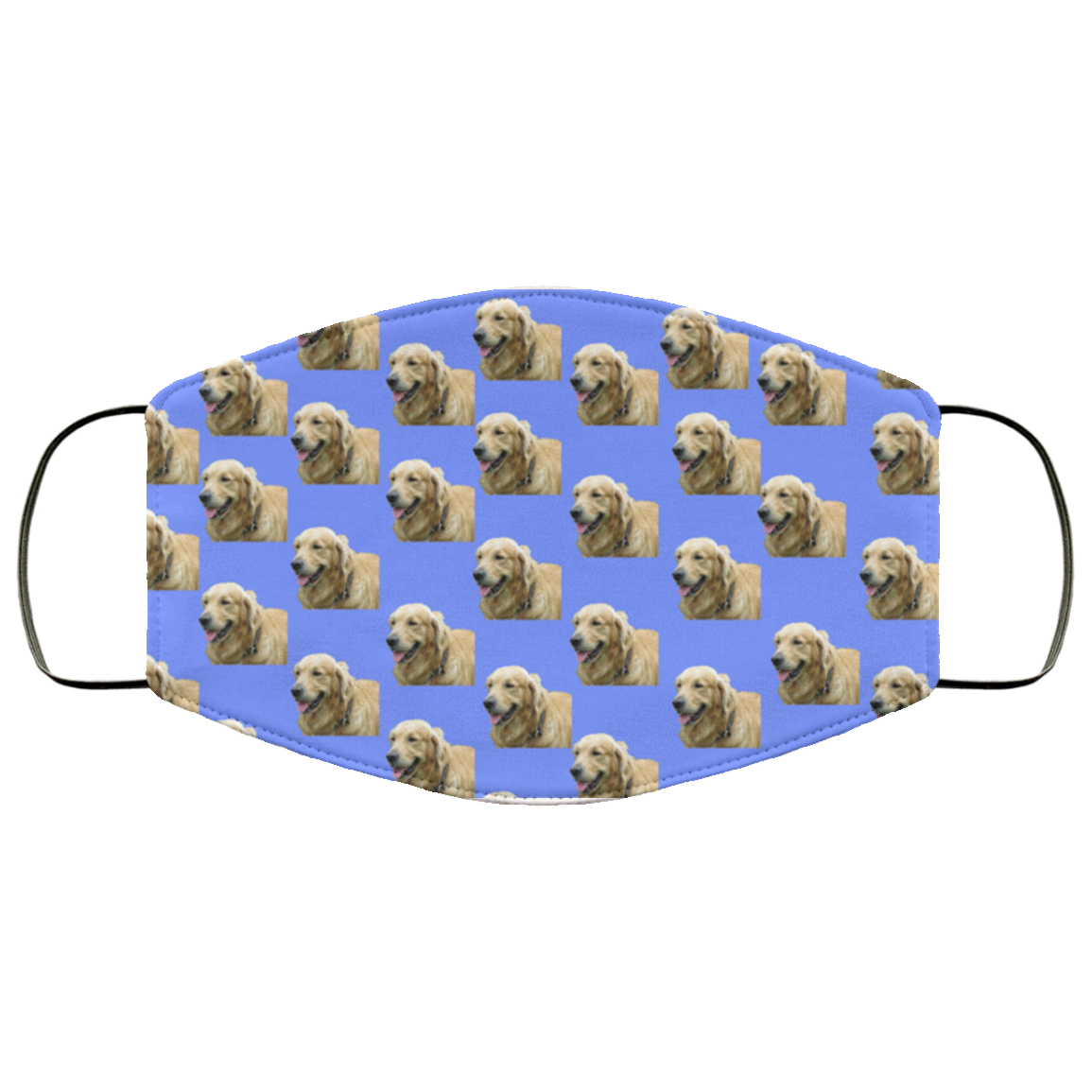 Golden Retriever Face Cover