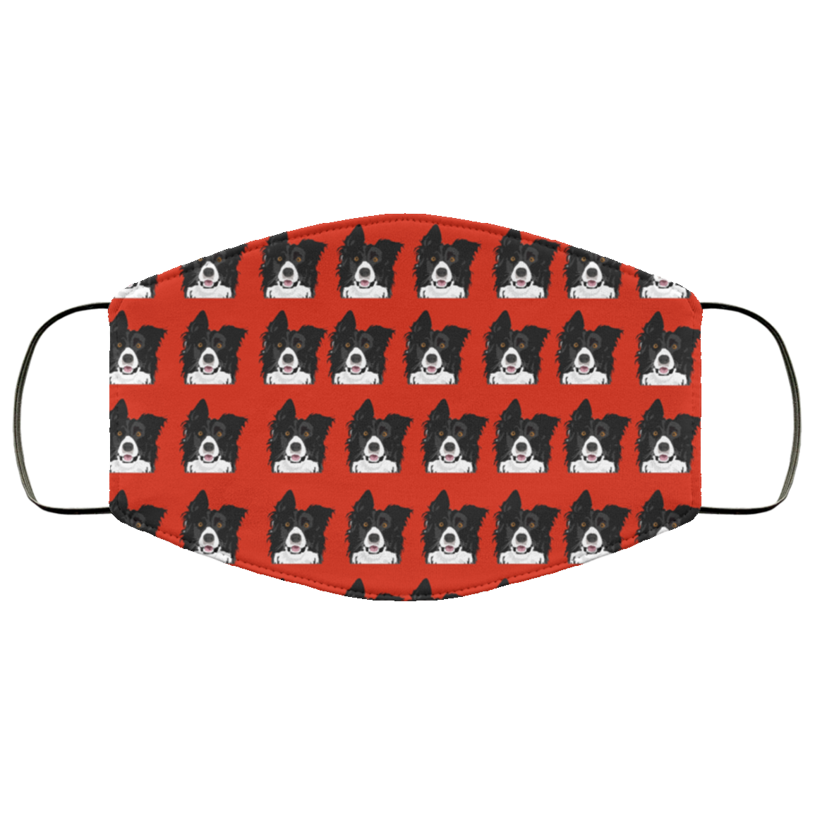 Border Collie Face Cover