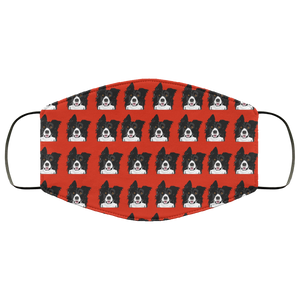 Border Collie Face Cover