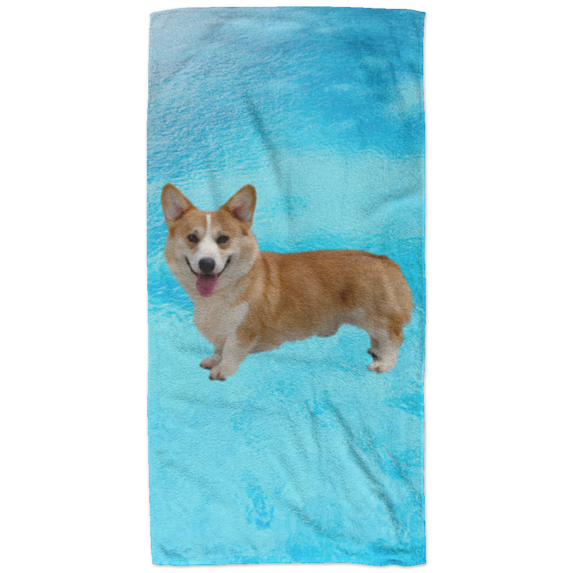 Corgi Beach Towel