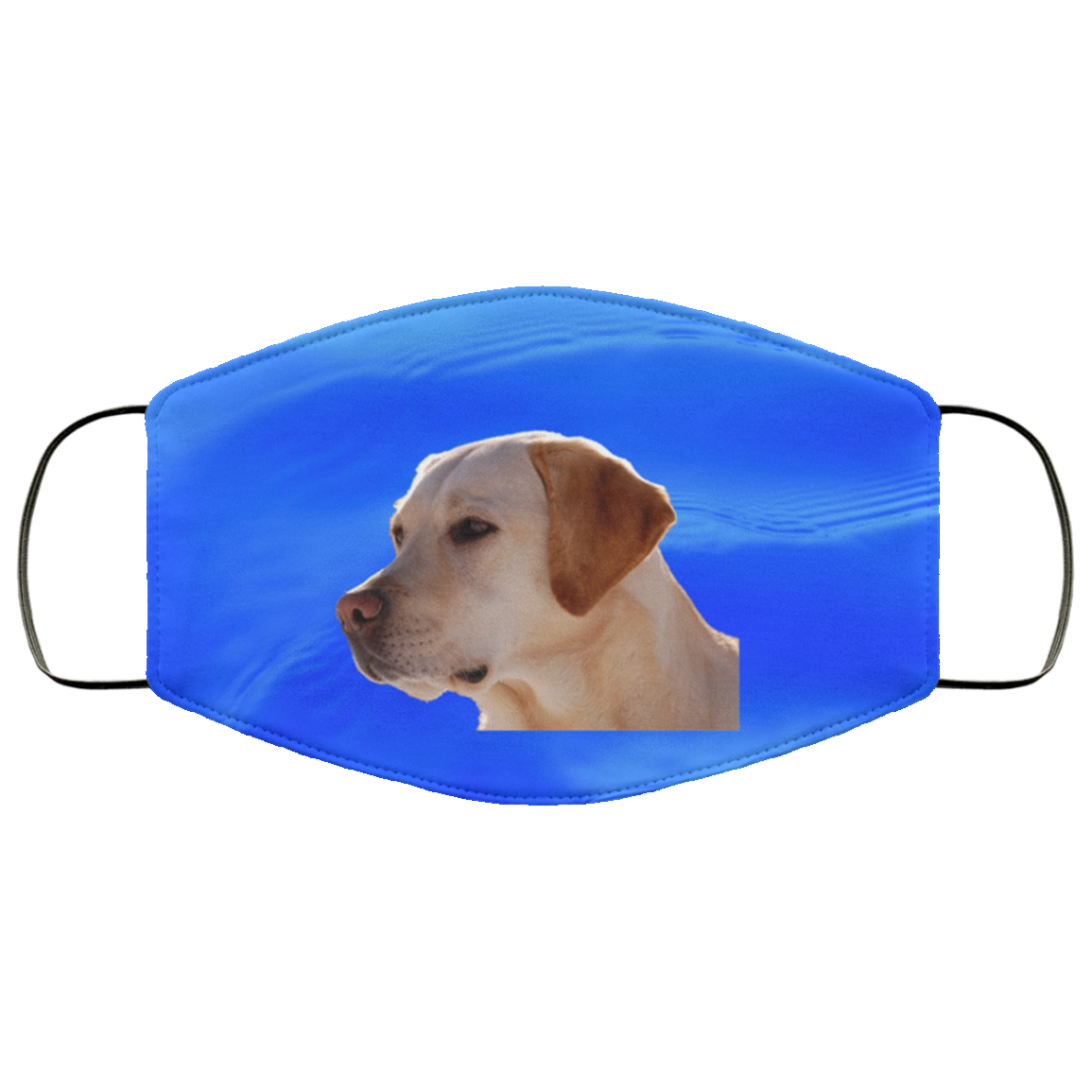 Yellow Lab Face Cover