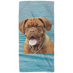 Dogue de Bordeaux Beach Towel - 32x64