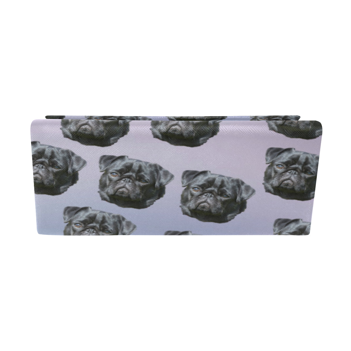 Pug Glasses/Sunglasses Case - Black Pug