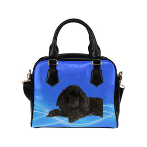 Poodle Shoulder Bag - Black Toy