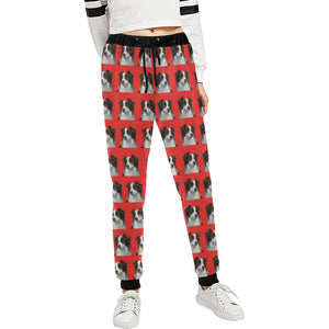 Border Collie Pants - Red