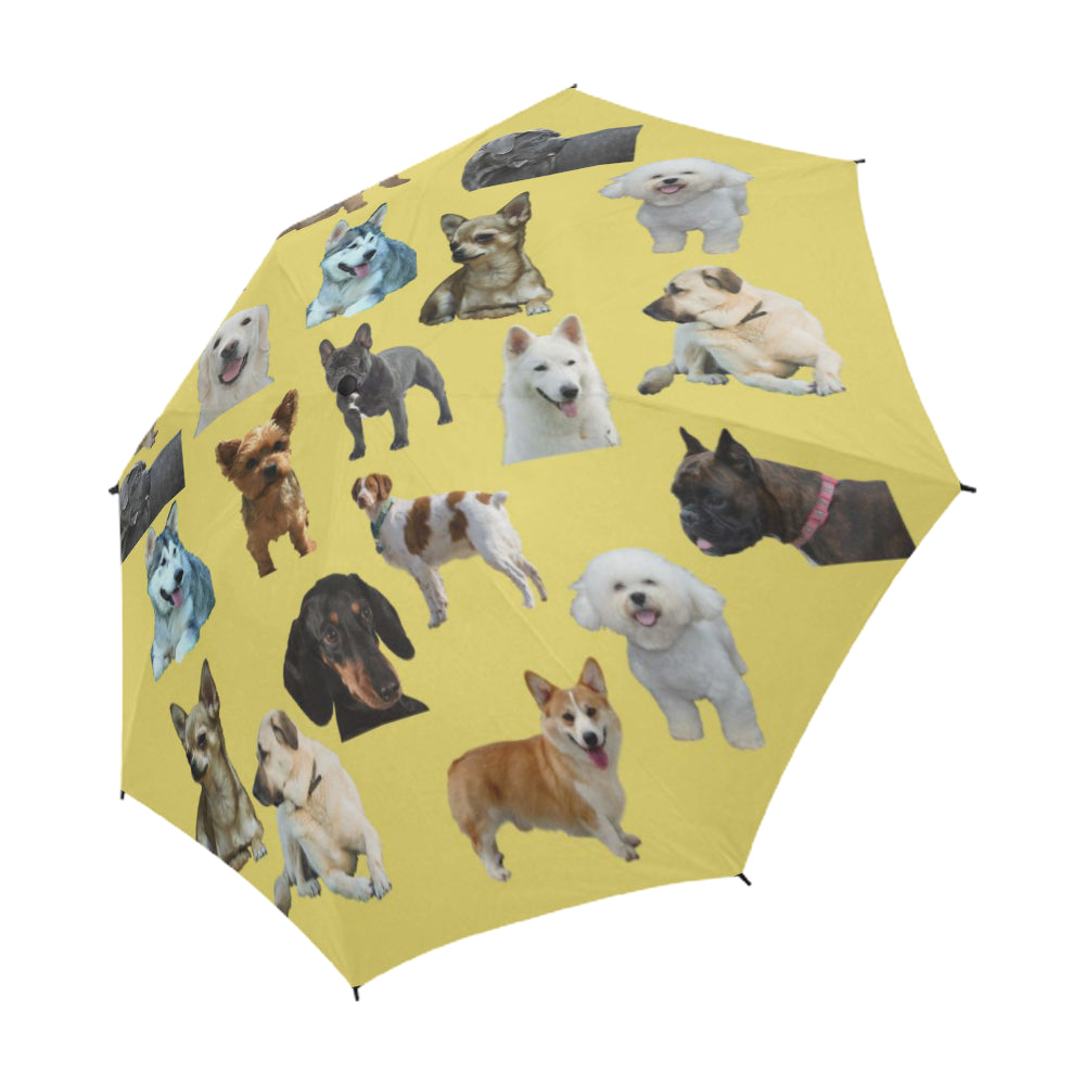 Dog Lover Umbrella - Yellow