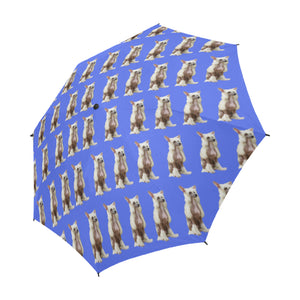 Chinese Crested Umbrella - Semi Automatic