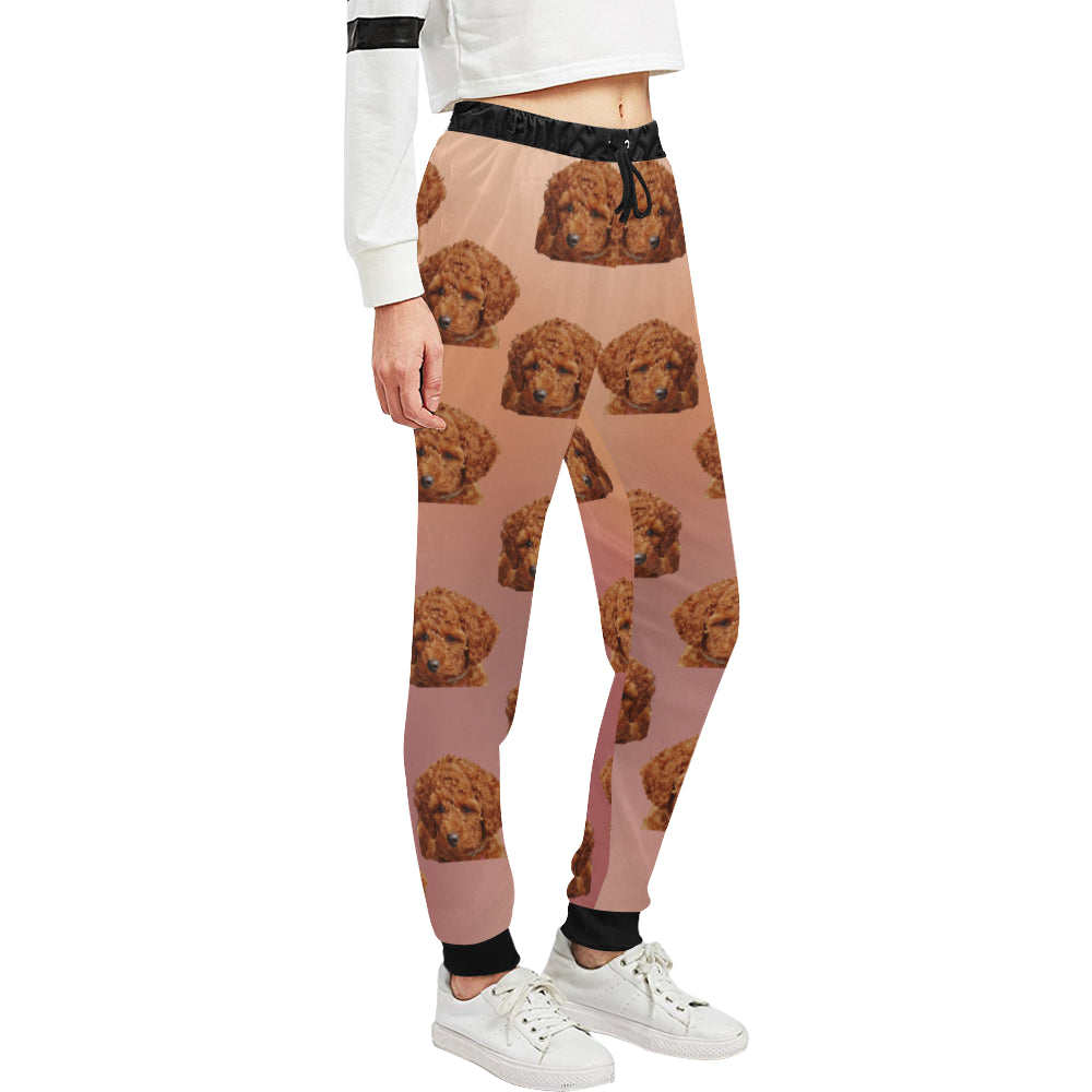 Poodle Sweatpants - Brown