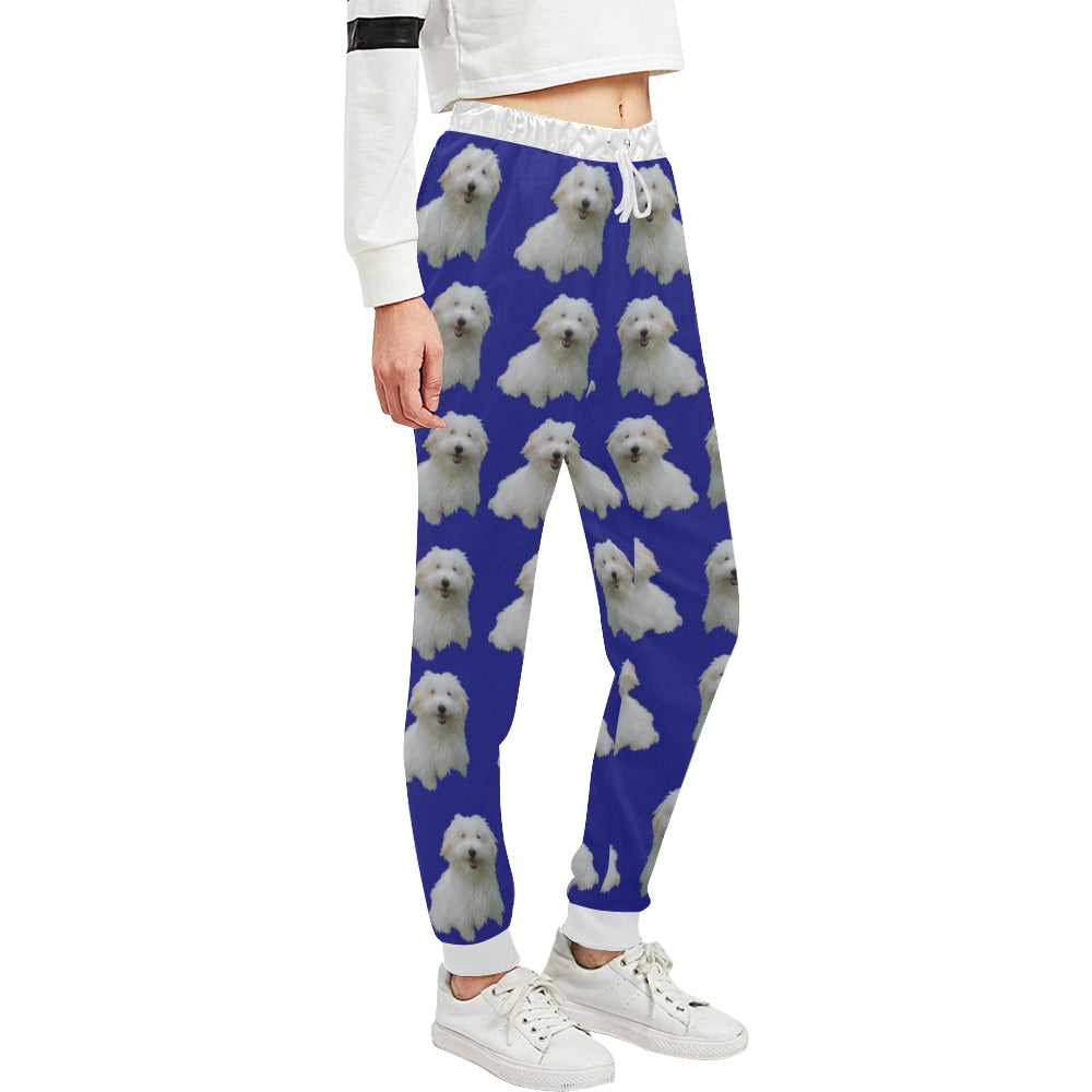 Coton de Tulear Pants - Blue