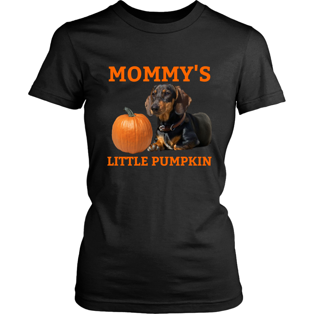 Mommy's Little Pumpkin Shirt - Dachshund