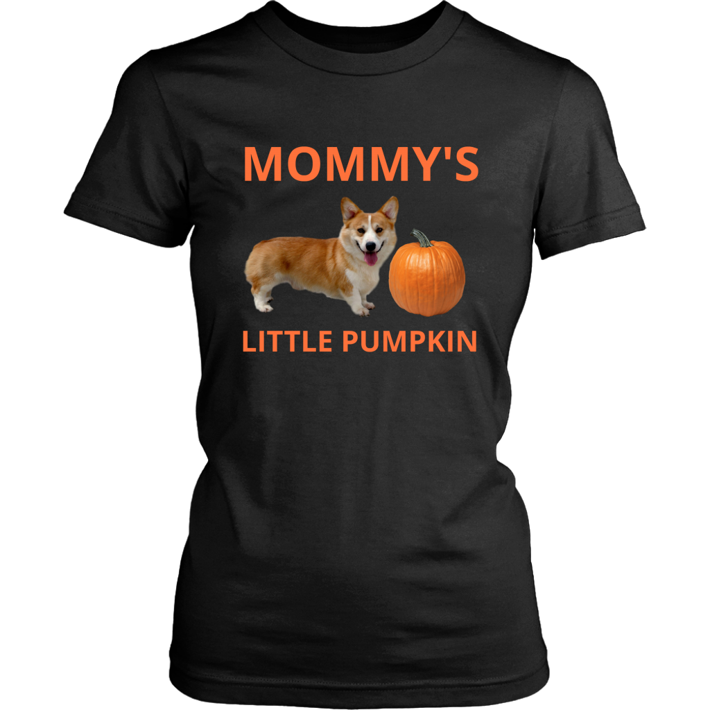 Mommy's Little Pumpkin Shirt - Corgi