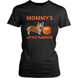Mommy's Little Pumpkin Shirt - Corgi