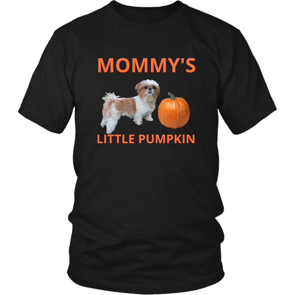 Mommy's Little Pumpkin Shirt - Shih Tzu