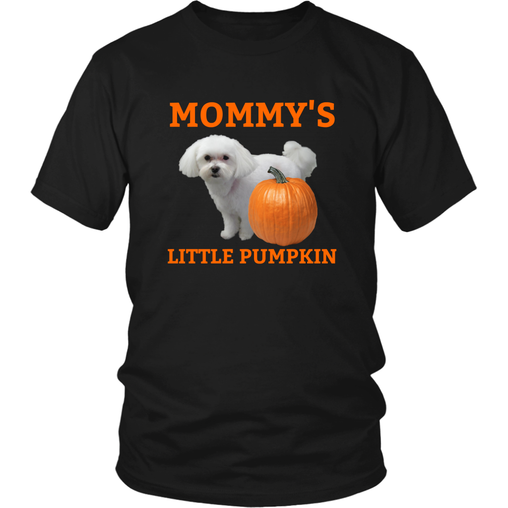 Mommy&#39;s Little Pumpkin Shirt - Maltese