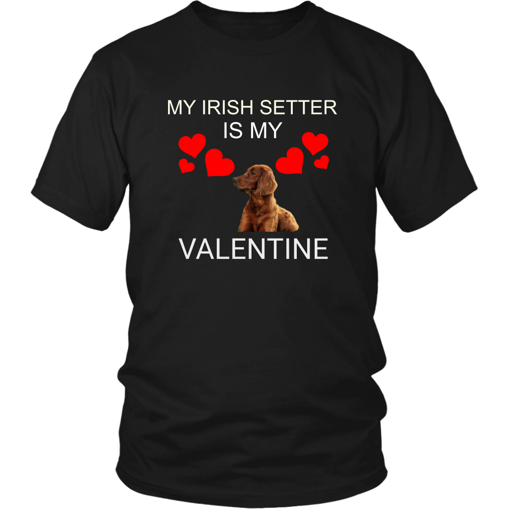 My Irish Setter Is My Valentine