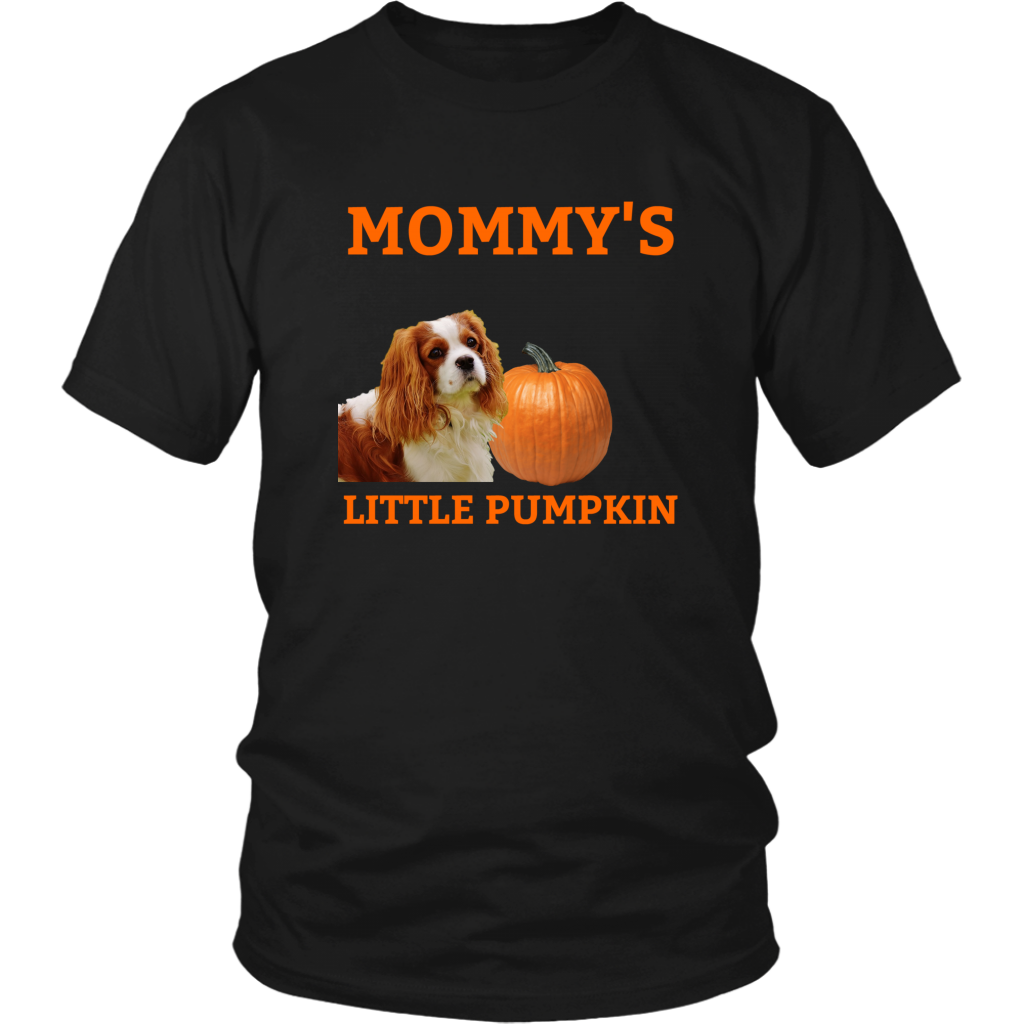Mommy&#39;s Little Pumpkin Shirt - Cavalier King Charles Spaniel