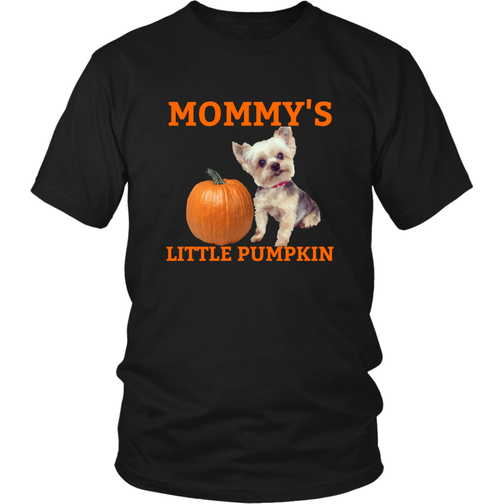 Mommy&#39;s Little Pumpkin Shirt - Yorkie