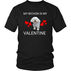 My Bichon Is My Valentine Shirt/Sweatshirt
