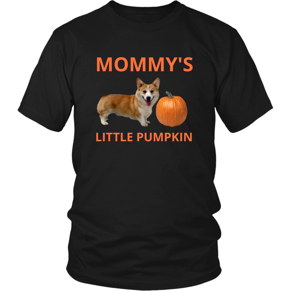 Mommy&#39;s Little Pumpkin Shirt - Corgi