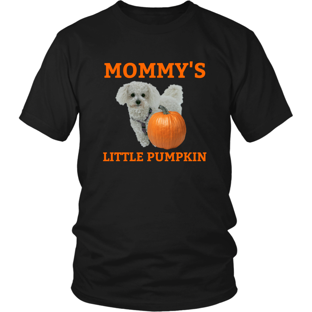 Mommy&#39;s Little Pumpkin Shirt - Bichon