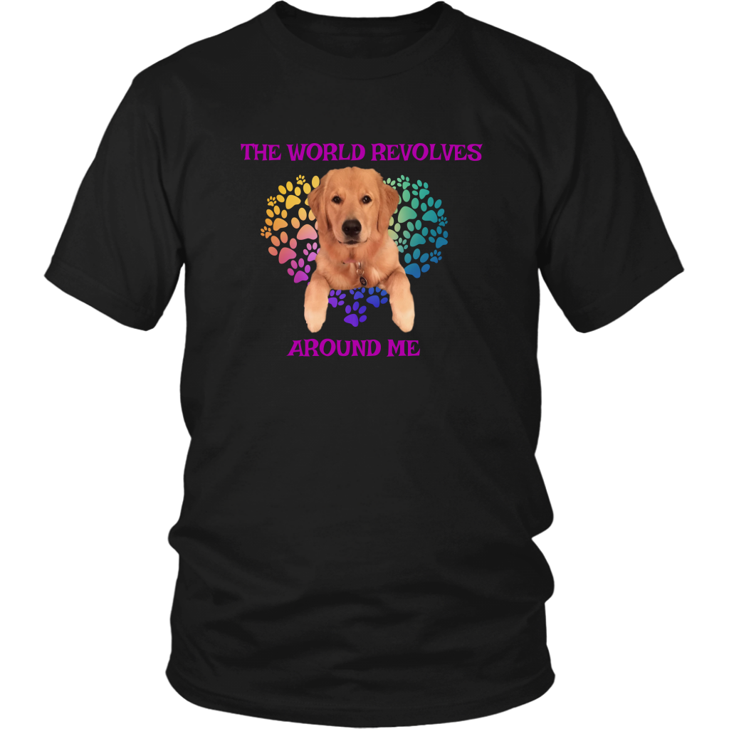 Rosebud World Shirt - Golden Retriever