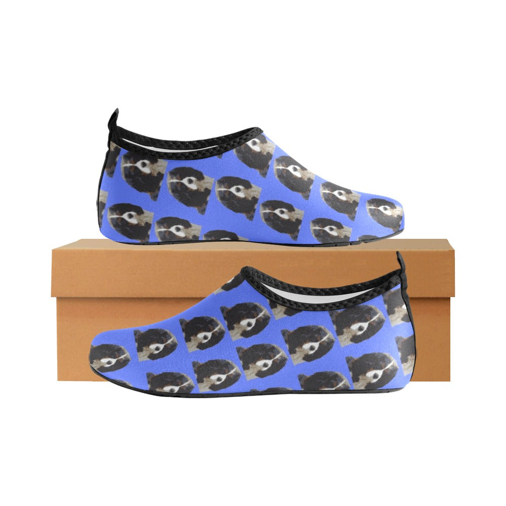 Tri Cavalier King Charles Spaniel Aqua Socks